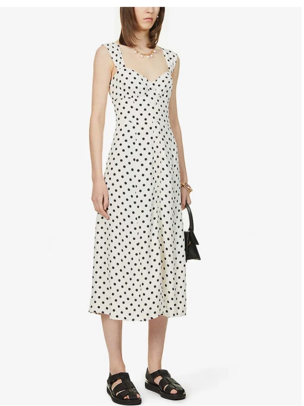 Reformation Reformation Tayler polka-dot midi dress - Picture 2 of 9